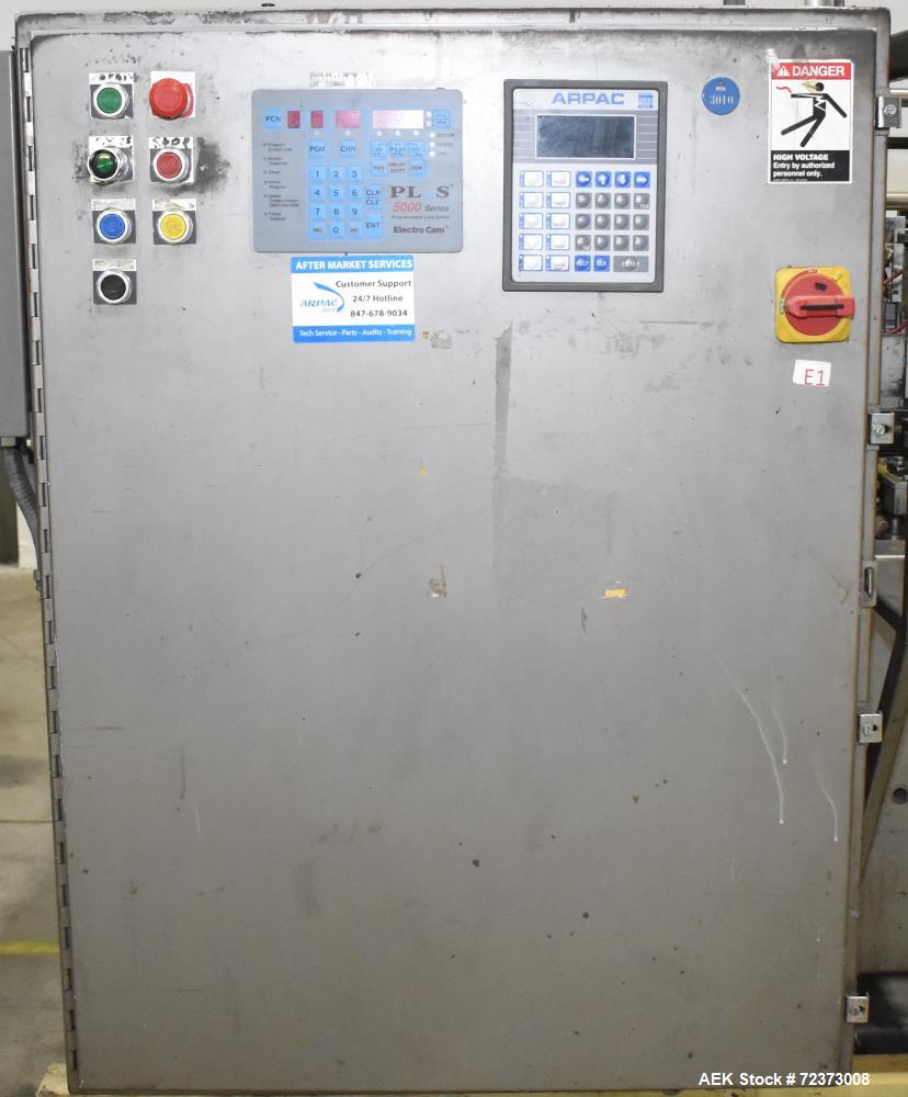 Used Arpac DPM Intermittent Motion Wrap-Around Case/Tray Packer